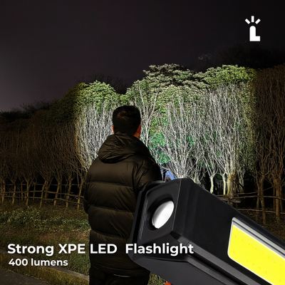 How bright is the Lumnar™ compared to normal flashlights?