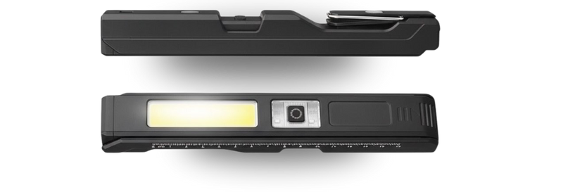 2 lumnar lights no background